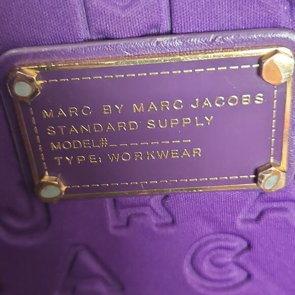 HOST PICK Marc Jacobs Purple Embossed Laptop Sleeve - Picture 14 of 16